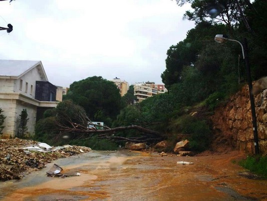 Storm hits Lebanon